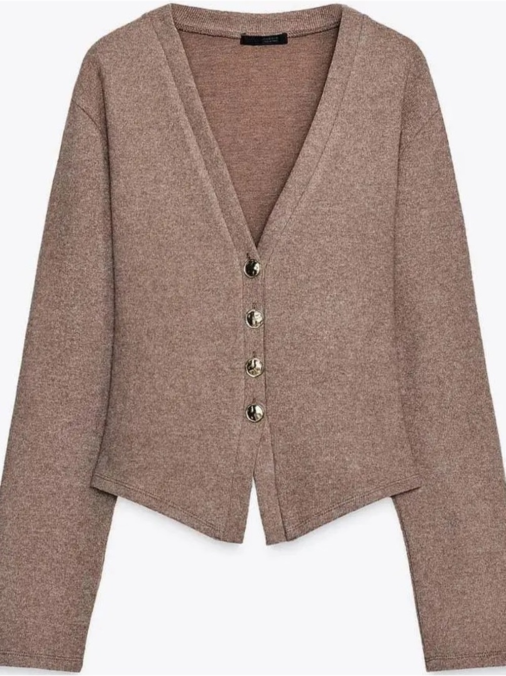 Zara Soft Button Cardigan